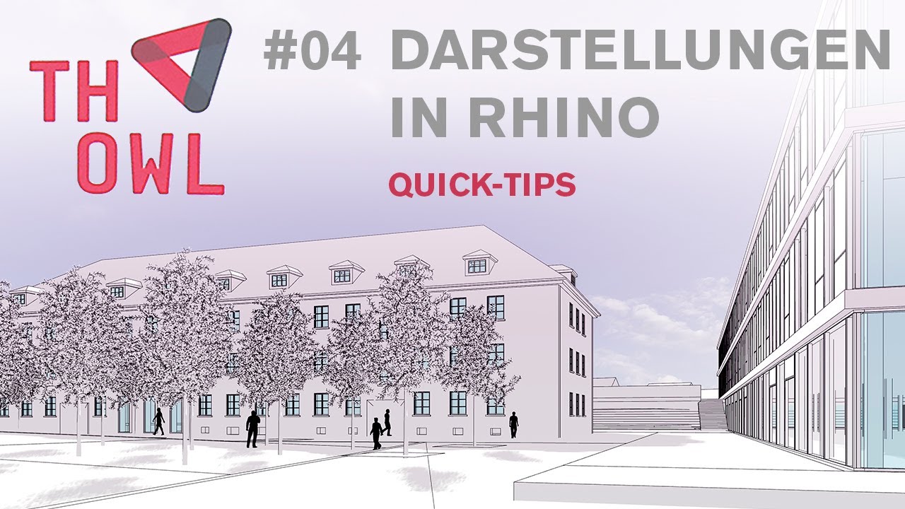 RHINO QUICK-TIP: #04 Darstellungen in Rhino