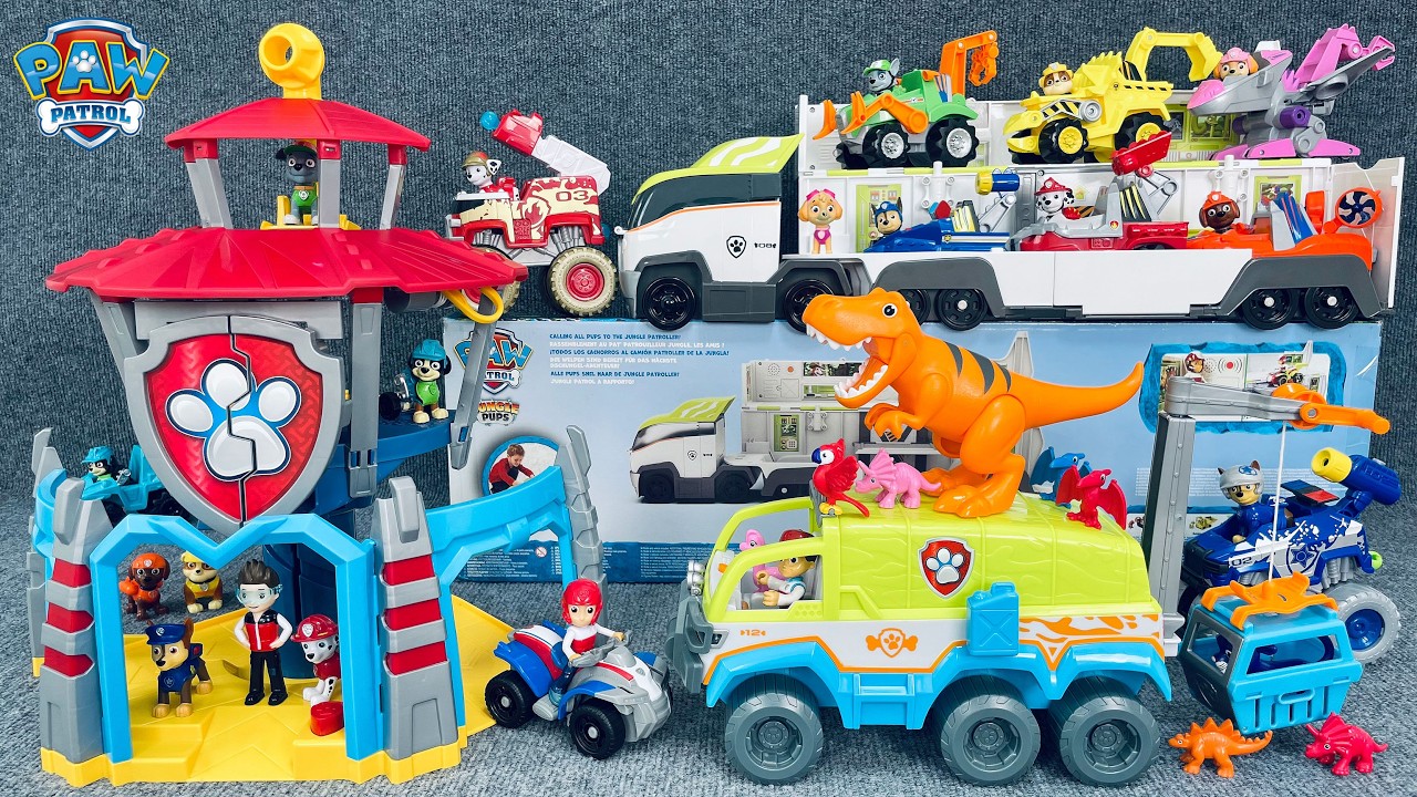 21 Minutes Satisfying with Unboxing Paw Patrol Toys for US Collectors  | Toy Review