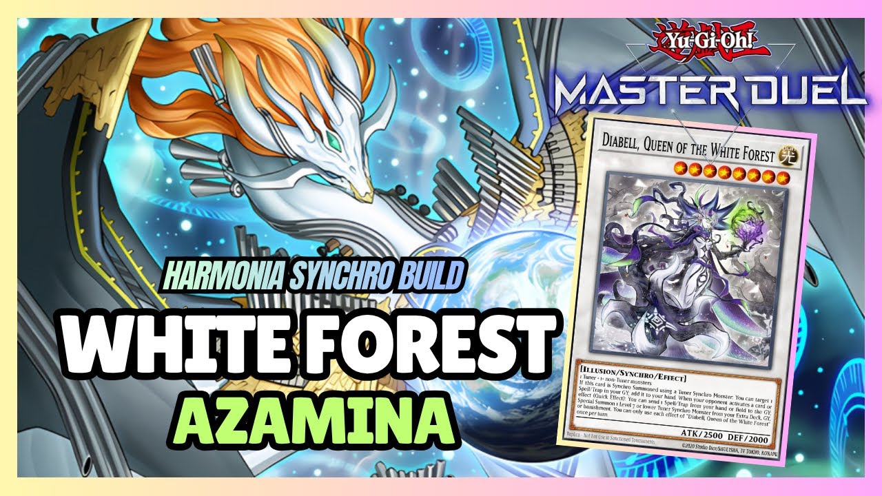 This Might Be the Best White Forest Azamina Build - Ranked Duels [Yu-Gi-Oh! Master Duel] 
