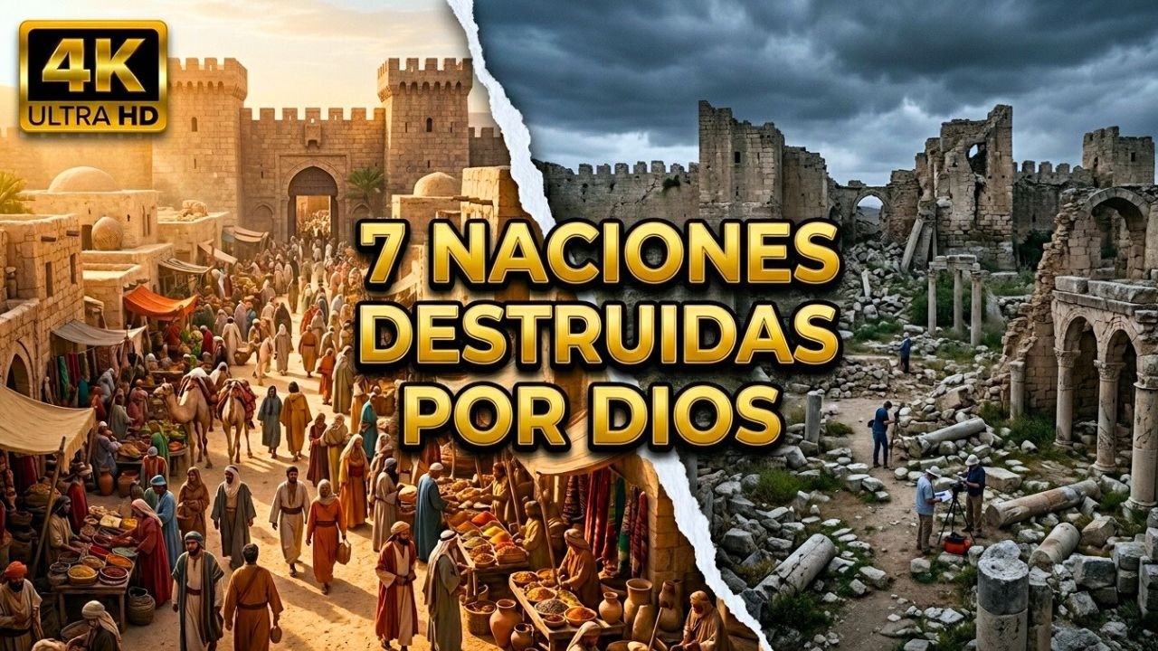 7 NACIONES QUE LA BIBLIA DIJO QUE SERÍAN DESTRUIDAS — MIRA LO QUE QUEDA DE ELLAS HOY