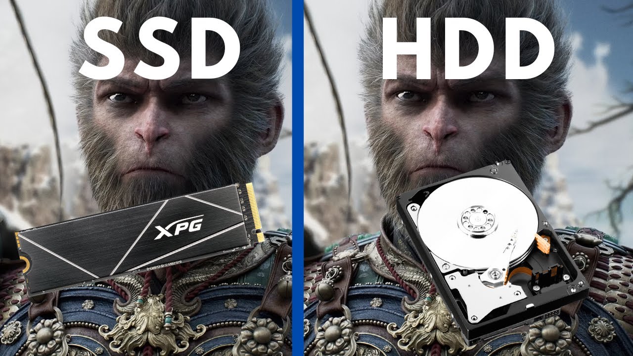 HDD VS SSD In Black Myth Wukong / The end of HDD ?