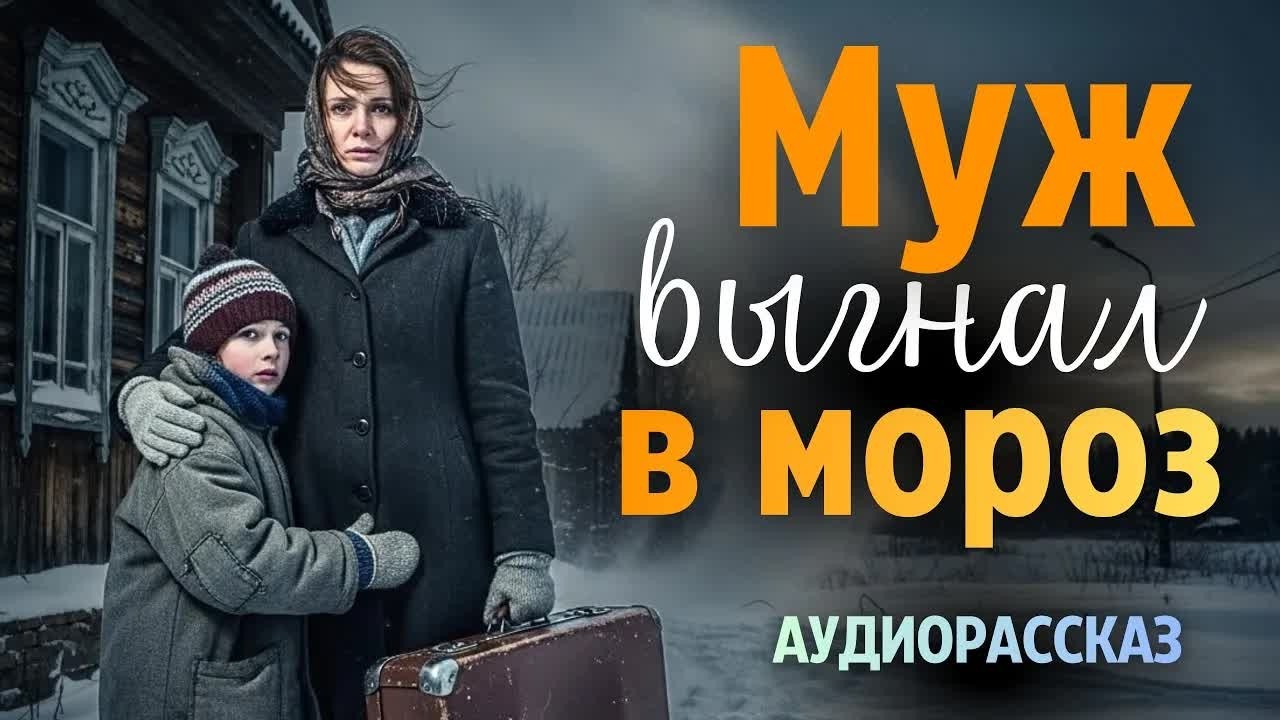 Муж выгнал жену с сыном на улицу в мороз. Уехав в деревню в старый дом деда она обрела счастье...