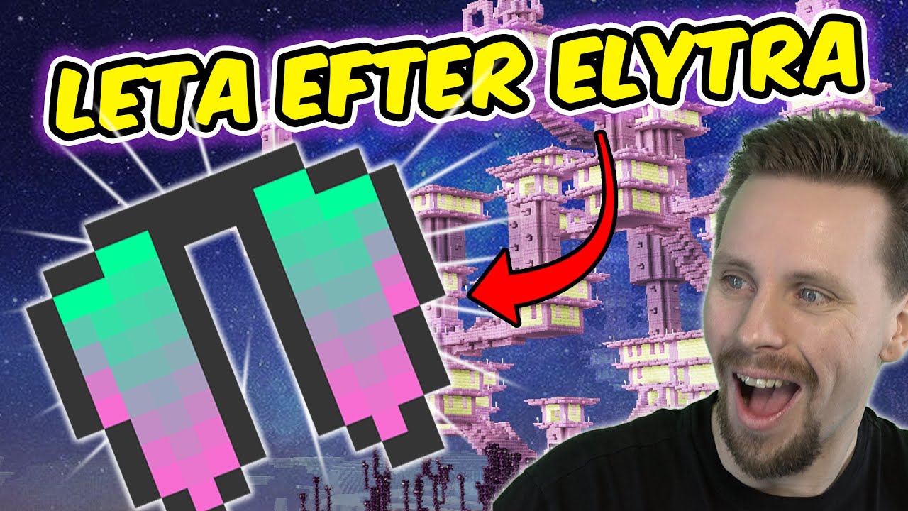 LETAR EFTER ELYTRA I MINECRAFT - Lets play - S6E13 med Softis