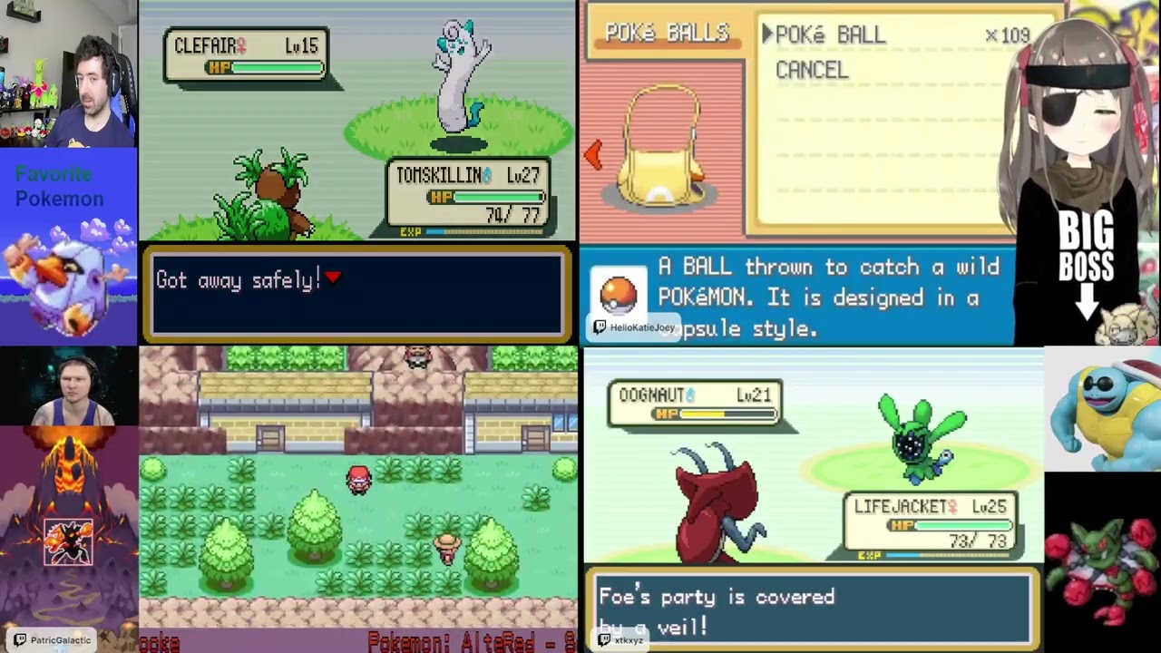 Pokemon AltRed Quadlocke! | Valentines day and we love all our Pokemon! - Part 4