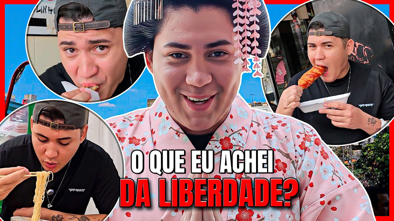 O QUE FIZEMOS NA LIBERDADE, O BAIRRO JAPONÊS DE SÃO PAULO | VLOG - NYTRIX