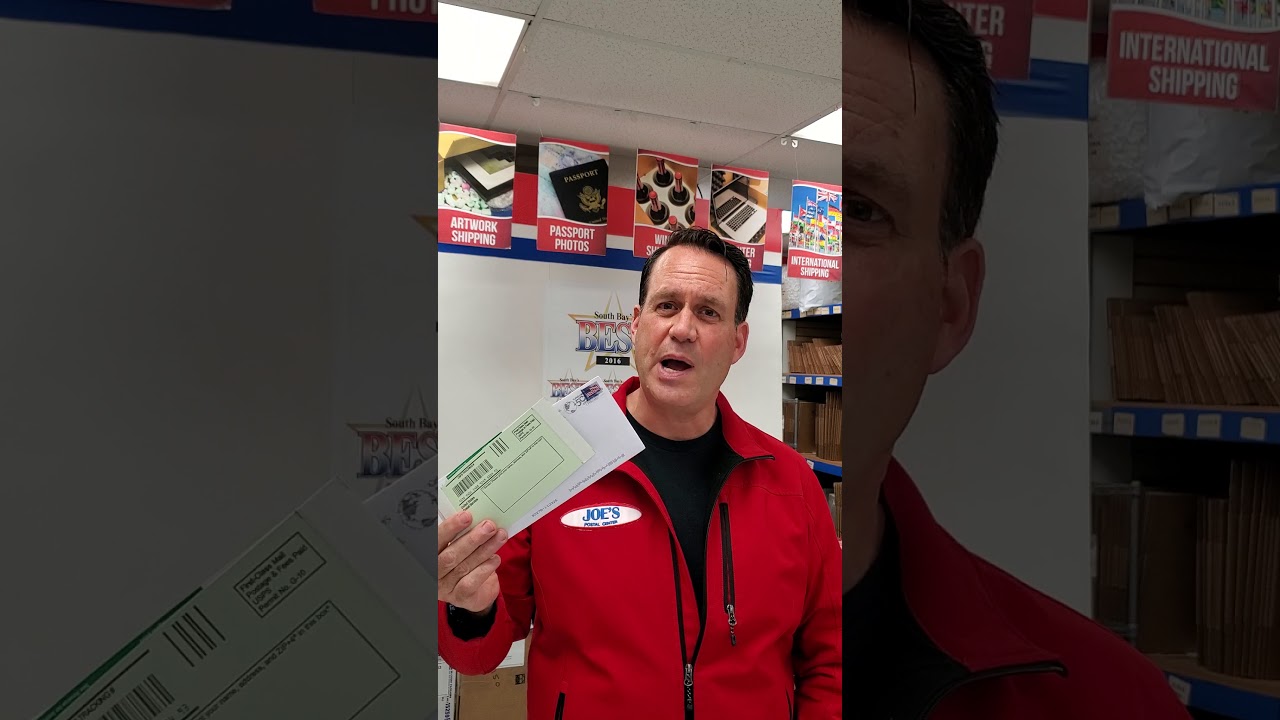 Joe explains how to get cheap tracking for a letter