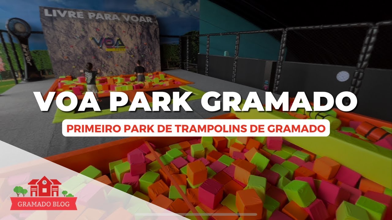 VOA PARK GRAMADO - Primeiro park de trampolins de Gramado