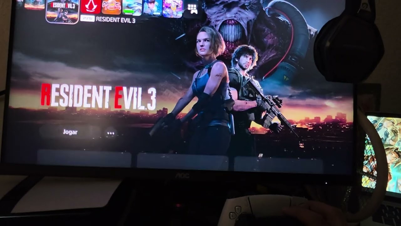 Comprei Resident Evil Requiem e joguei no Switch 1. Brinks!!!