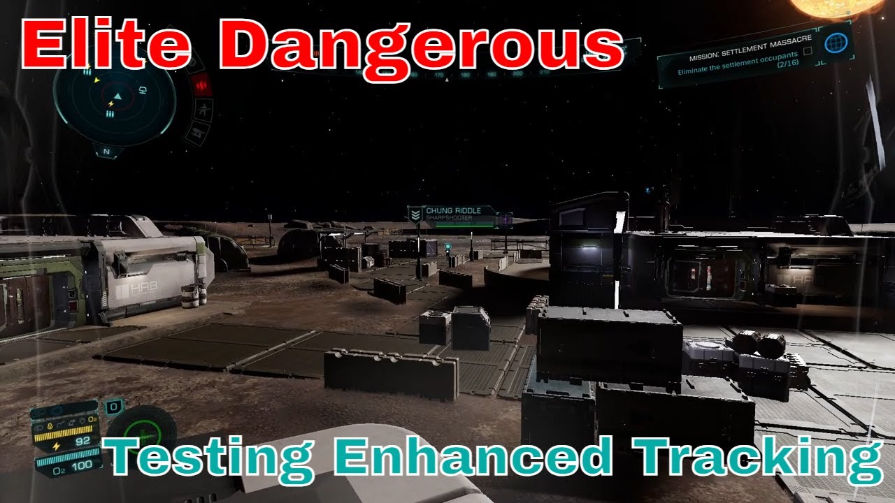 Elite Dangerous   Testing Enhanced Tracking