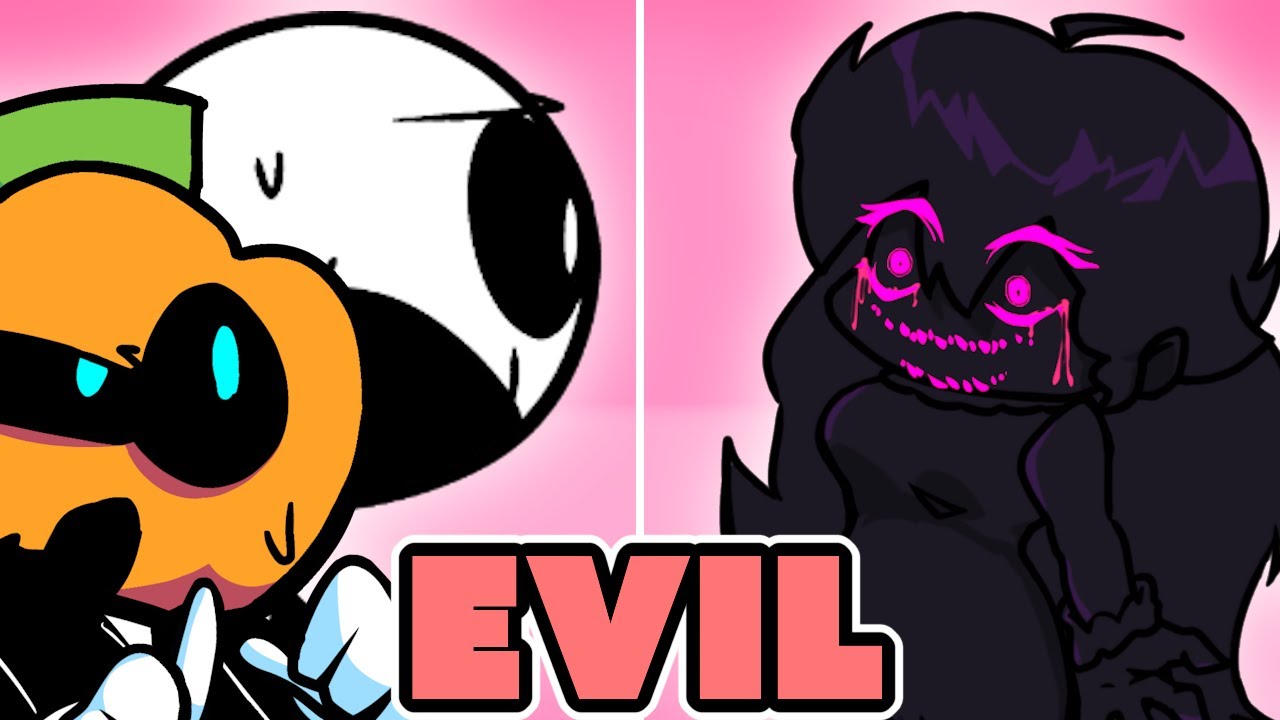 Funkin' Corruption:FLASHBACK | EVIL GIRLFRIEND VS SKID N PUMP!