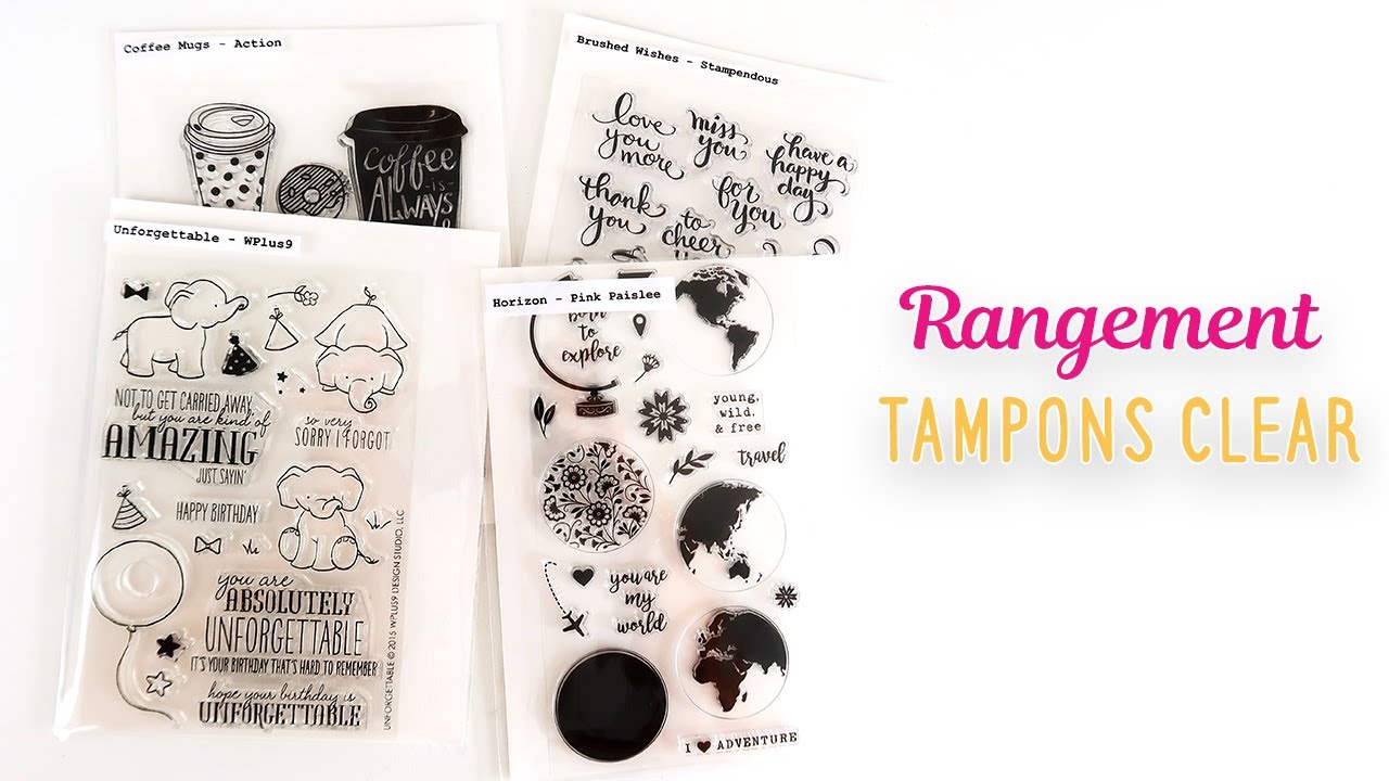 SCRAPROOM • RANGEMENT TAMPONS | Pnixie