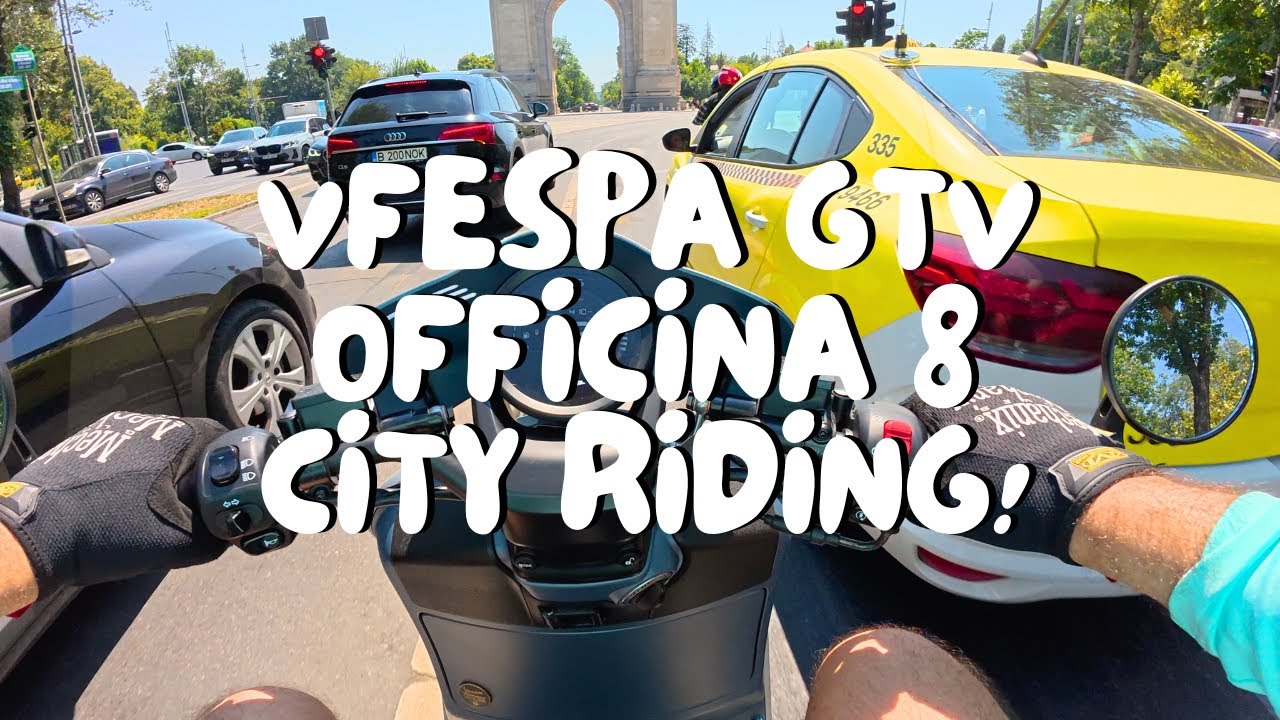 VESPA GTV 310 OFFICINA 8 2025 CITY RIDING