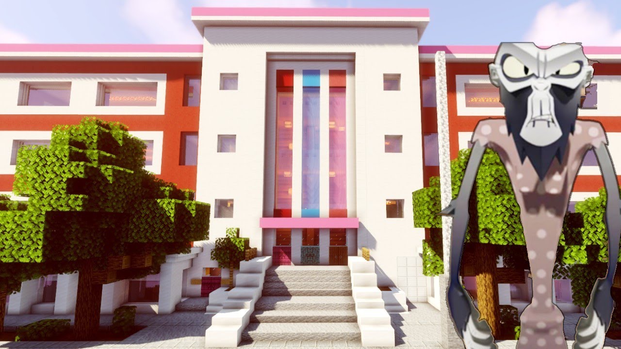 Elmore jr. High School from the Amazing World of Gumball, Map showcase