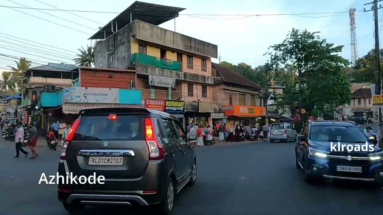 Drive from Nedumangadu to Thiruvananthapuram (Thampanoor) via Azhikode, Karakulam, Peroorkada