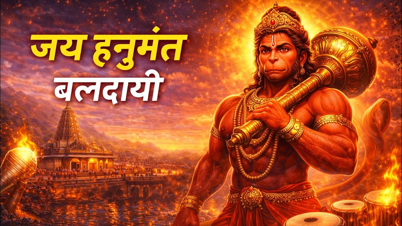जय हनुमंत बलदायी | Powerful Hanuman Bhajan | संकट हरण हनुमान जी का भजन
