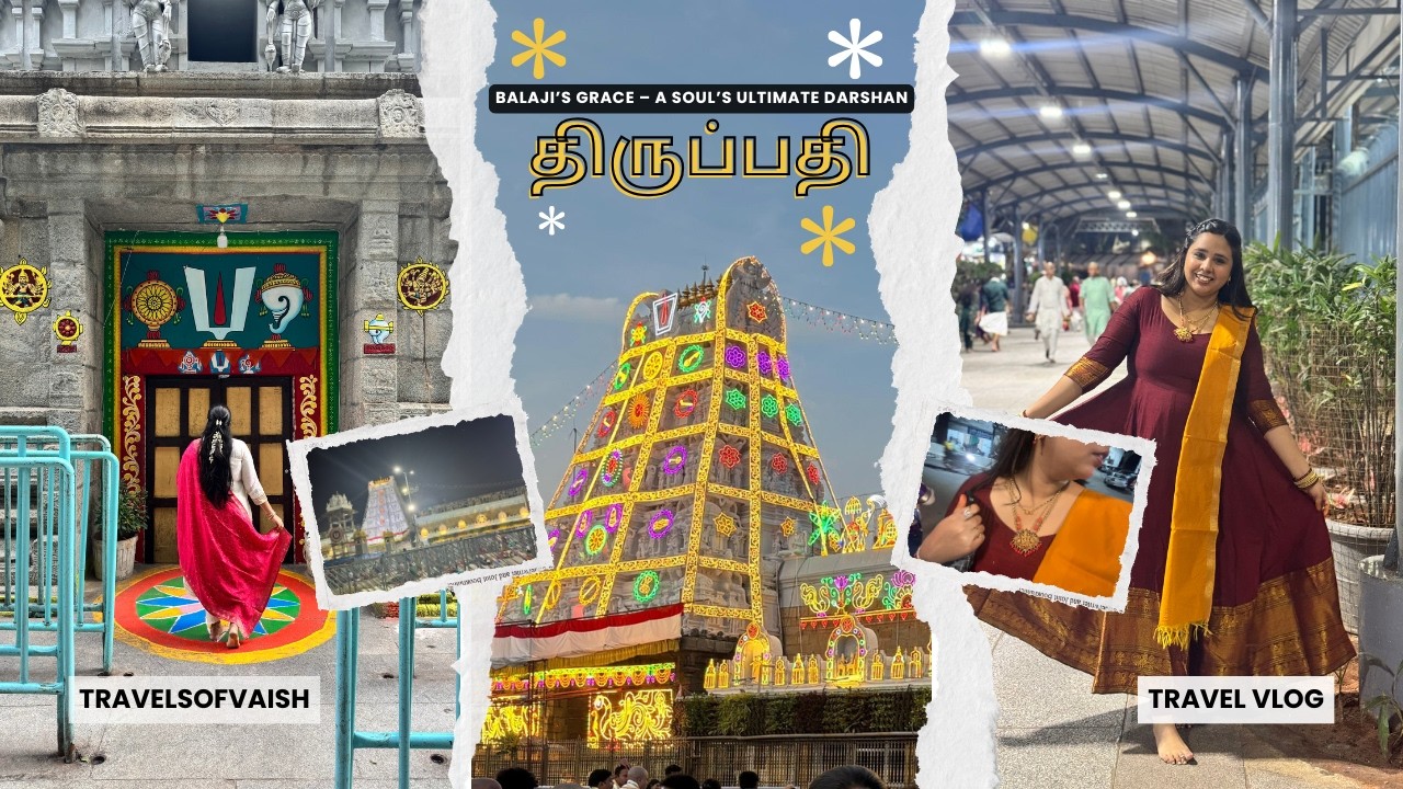 Tirupati Darshan Bliss: 8PM Peace + 5AM Magic | Srivari Padalu Trek! | travelsofvaish