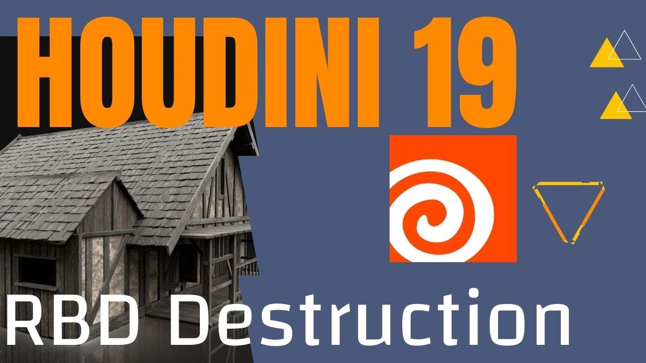 Houdini 19 RBD Wood Destruction | File Included