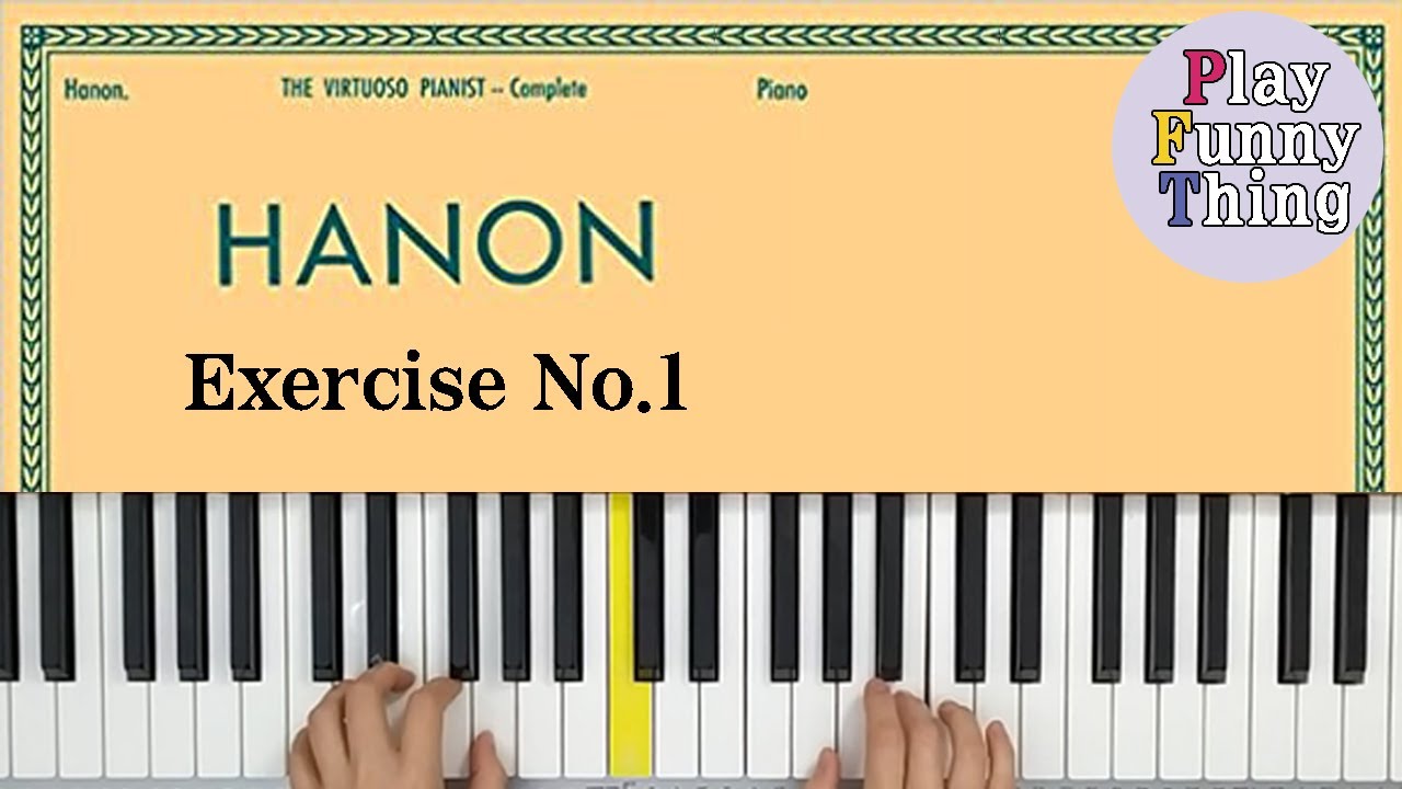 Learning Hanon - Exercise No.1
