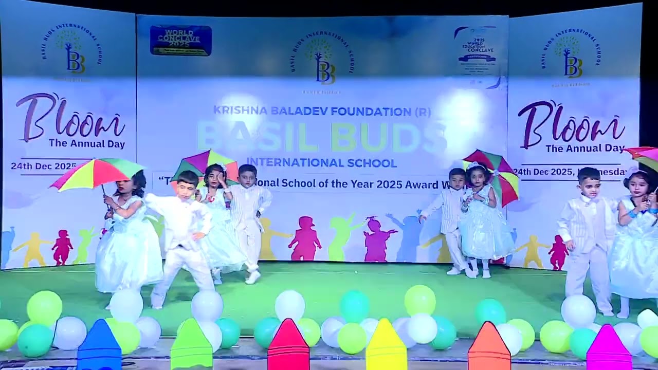 Golmaal hye- Basil Buds Intl School, Kuvempunagar, Kindergarten, DayCare, PreSchool Annual Day Bloom