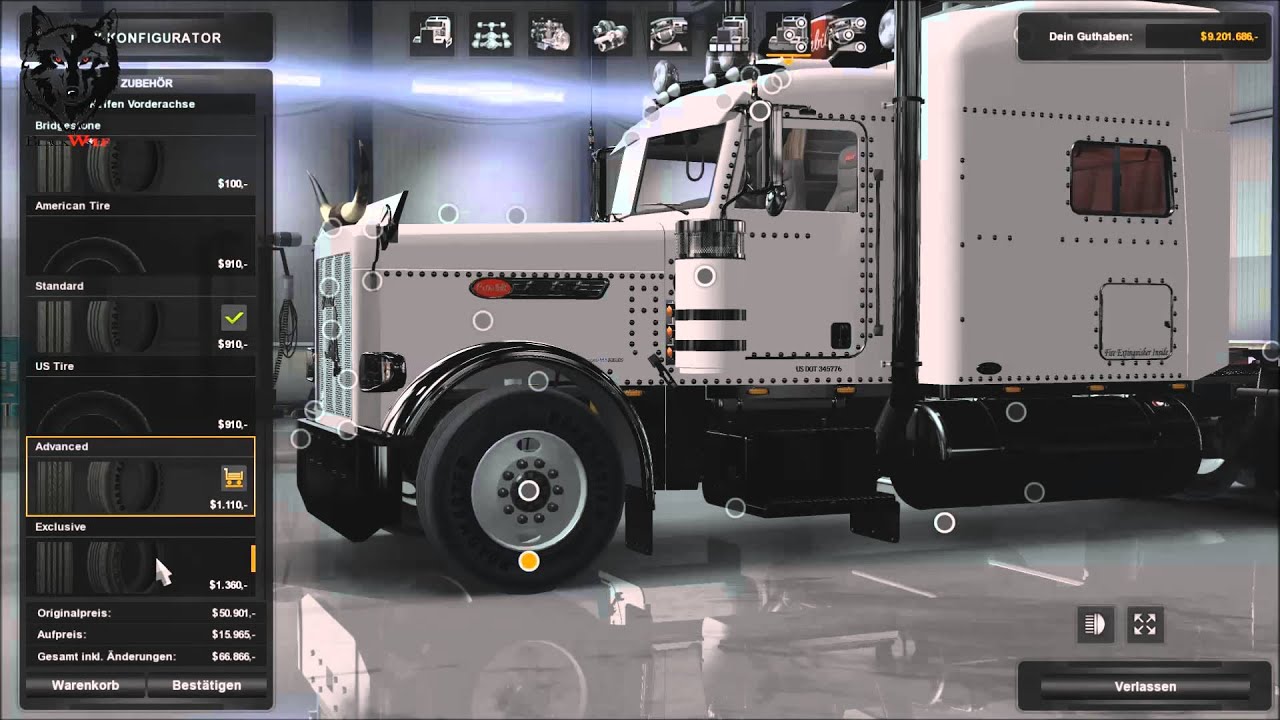ATS MODS: Peterbilt 389 Modified v 1.12 for ATS (American Truck Simulator)