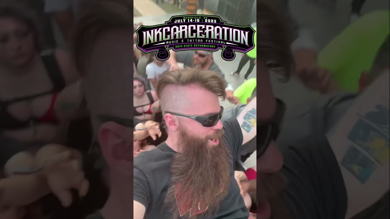 @tboneferguson Crowd Surf at #inkcarceration