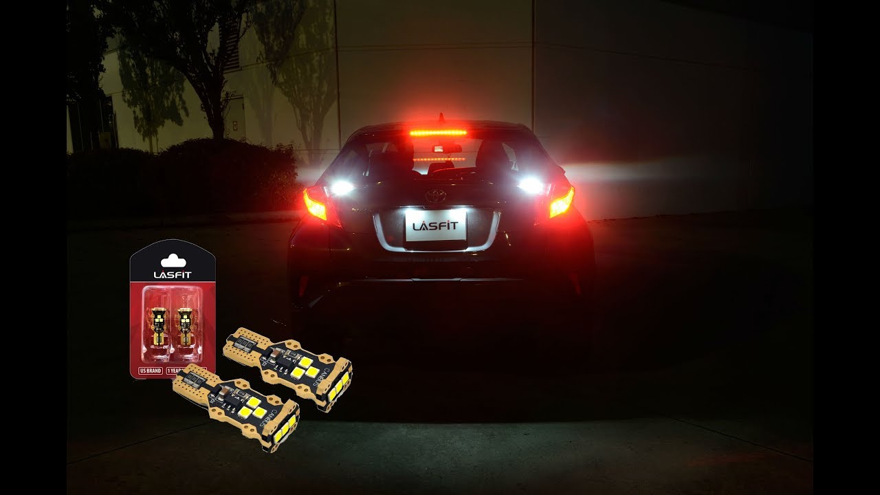 How to Install Reverse Backup Lights in a 2018 Toyota C-HR -- LASFIT T15 Bulbs