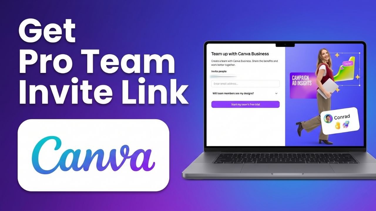 Как получить ссылку-приглашение в команду Canva Pro &mdash; простые шаги!