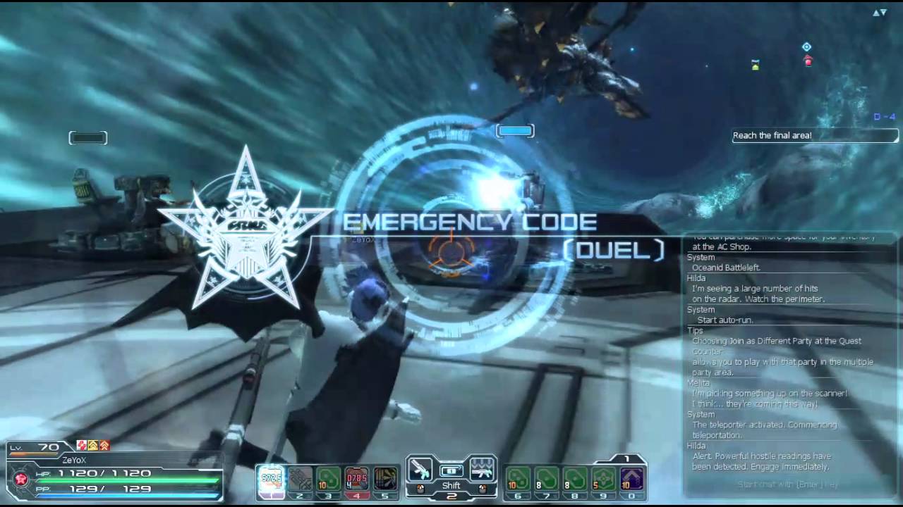 PSO2 ZeYoX Ra/Br Satellite Cannon trip with marksman