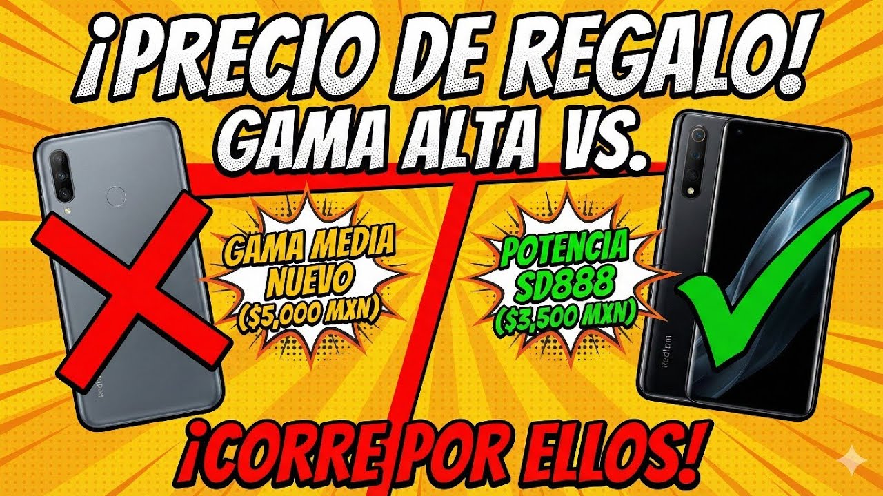 ¡Precio de REGALO! Los mejores celulares CALIDAD-PRECIO del 2026 (Potencia de sobra)