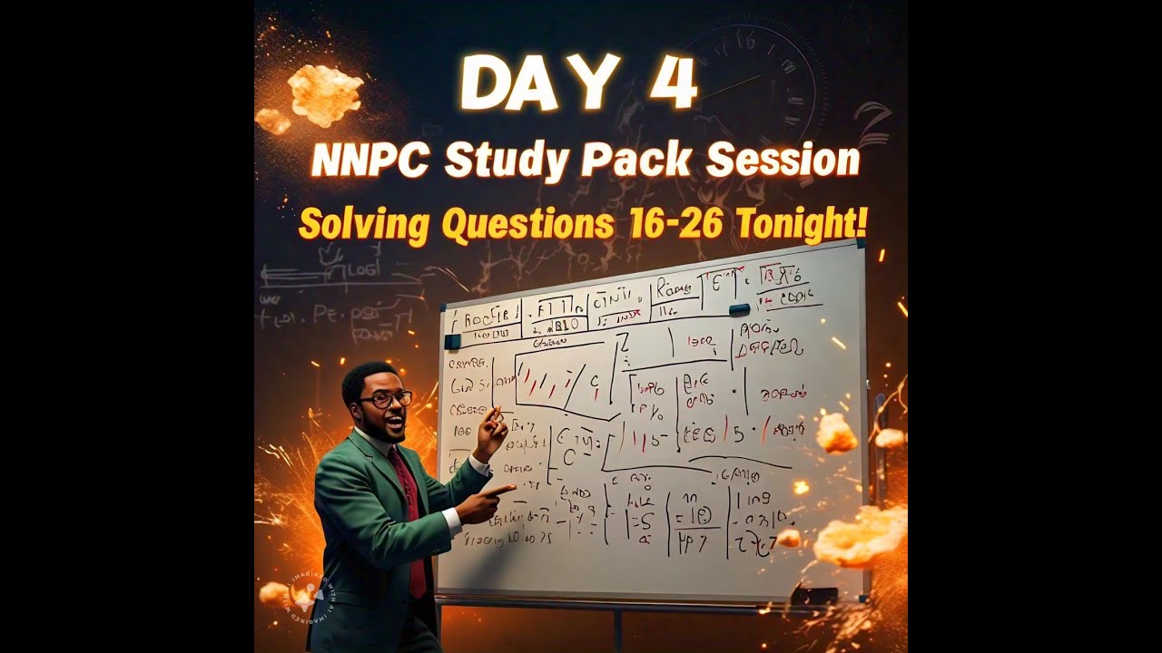 NNPC CBT Test QR- Preparation : Online Class Replay with Key Insights