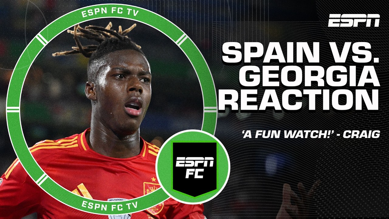 FULL REACTION to Spain vs. Georgia in Round of 16 🔥 'GREAT TO SEE!' - Craig Burley | ESPN FC