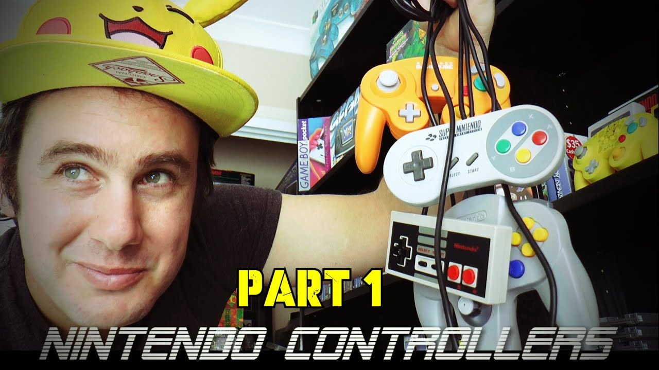 Nintendo Controllers - Nes, Snes and The N64 !  | PART 1 | The Top loader
