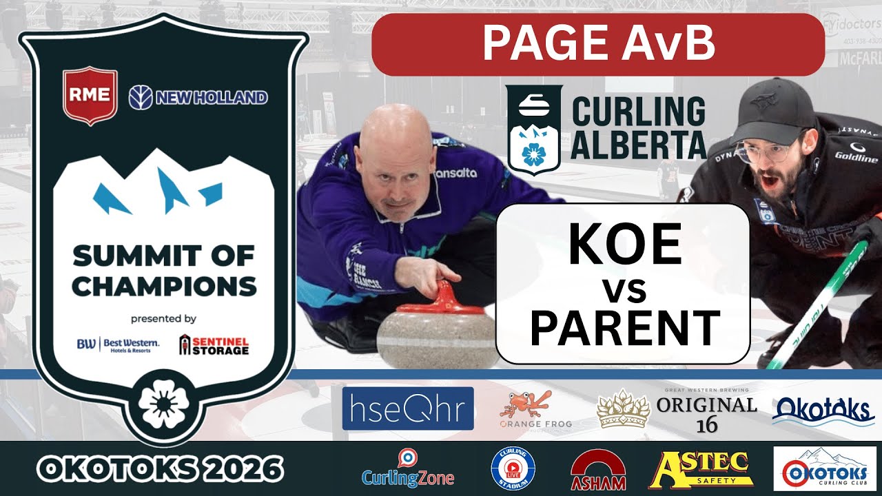 FEATURE: Kevin Koe vs. Ryan Parent - PAGE AvB - RME New Holland Alberta Summit of Champions [B]