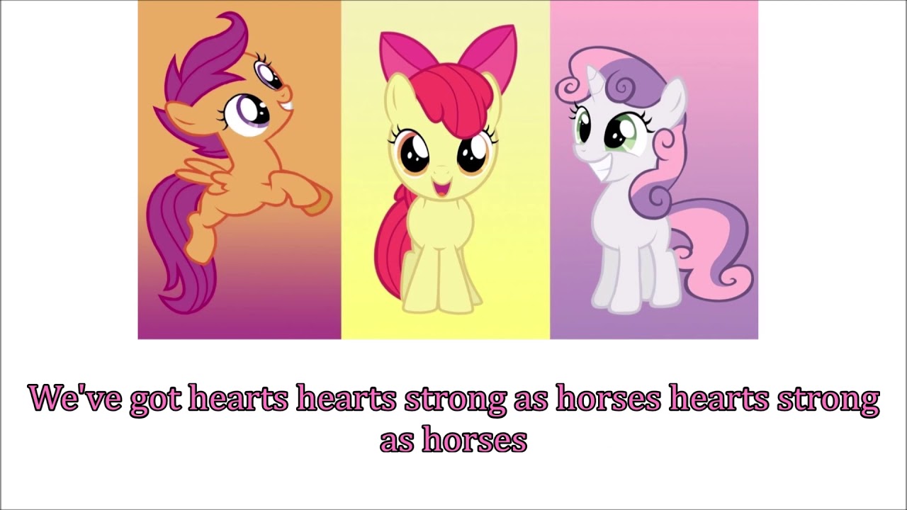 My Little Pony - Hearts Strong As Horses + Reprise Lyrics