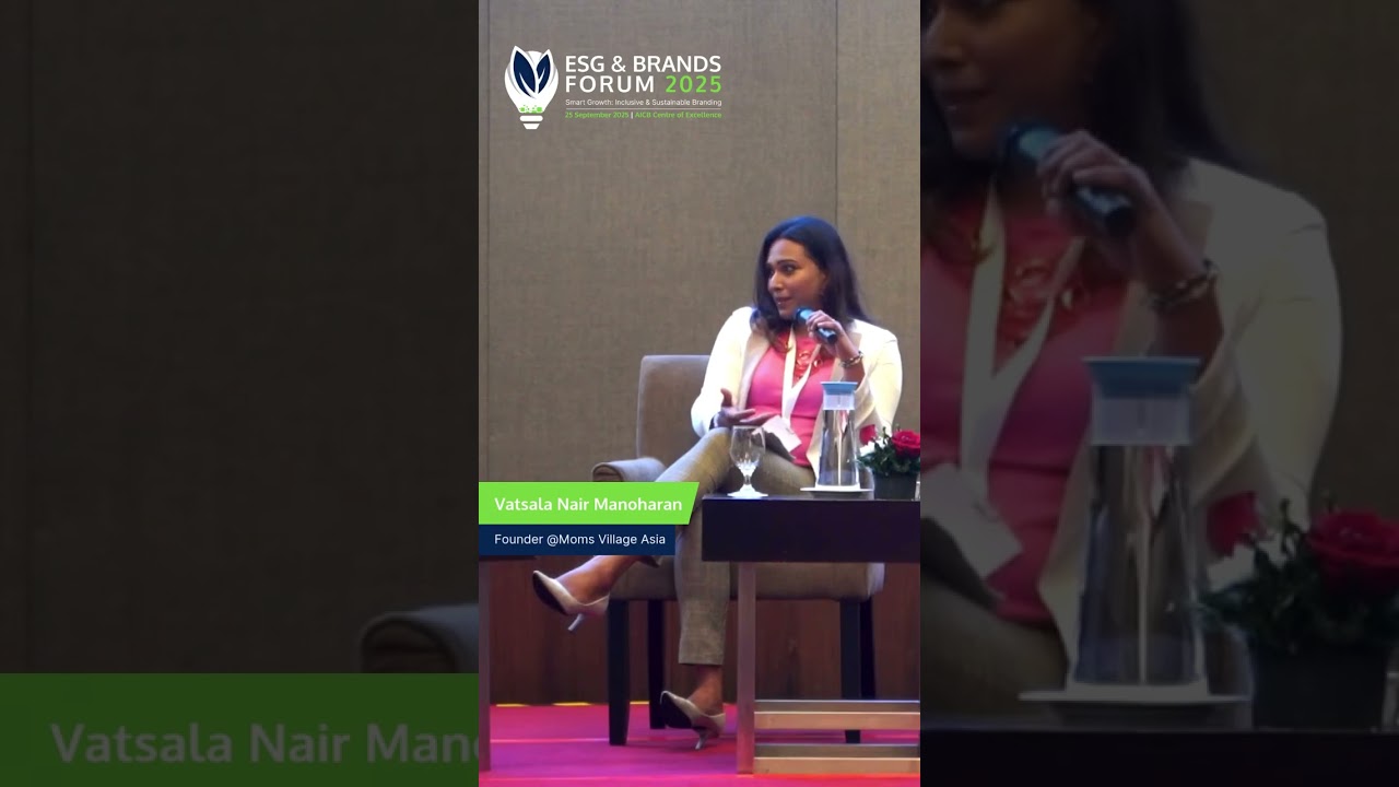 Throwback to an insightful session at ESG & Brands Forum 2024 #EBF2025