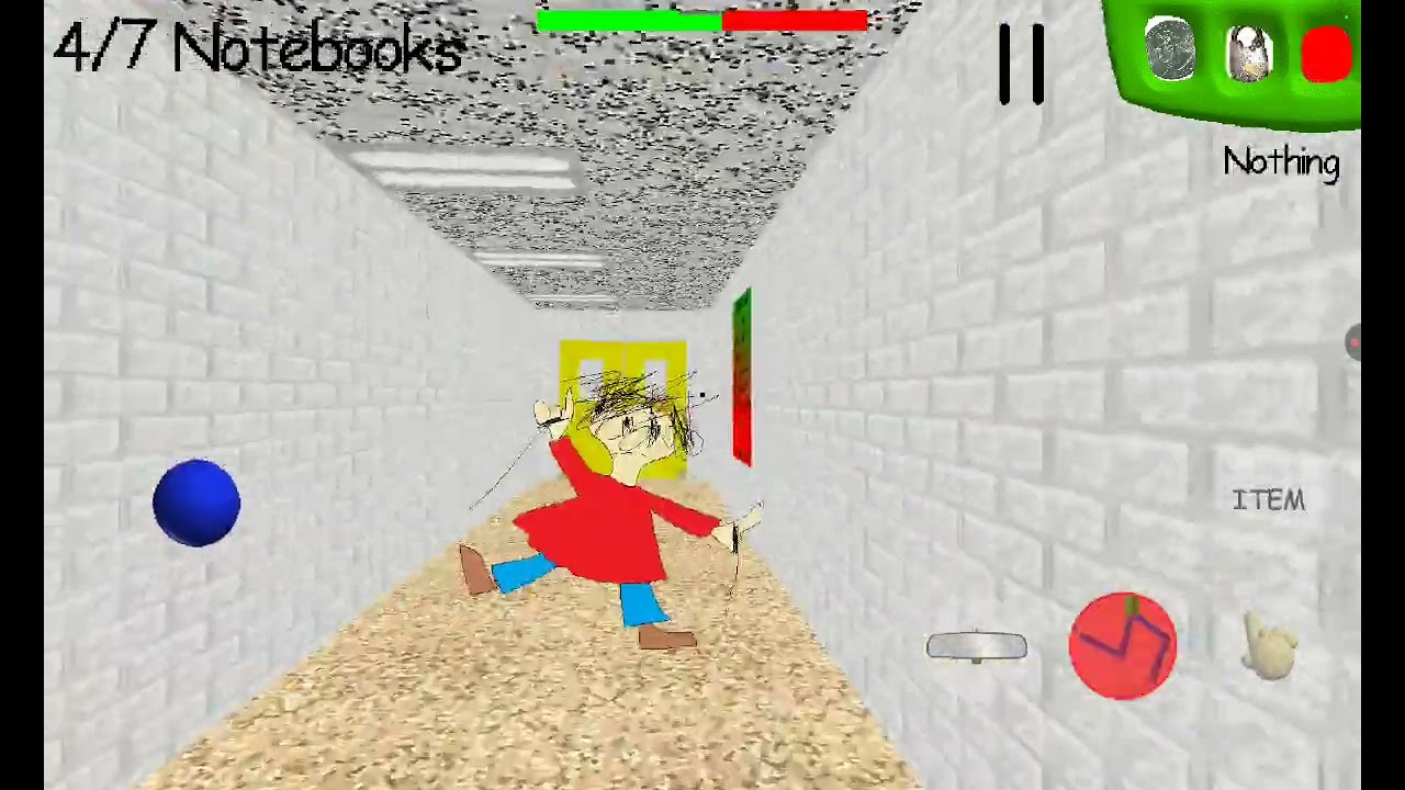 Playing baldi's basics!!!|Gameplay