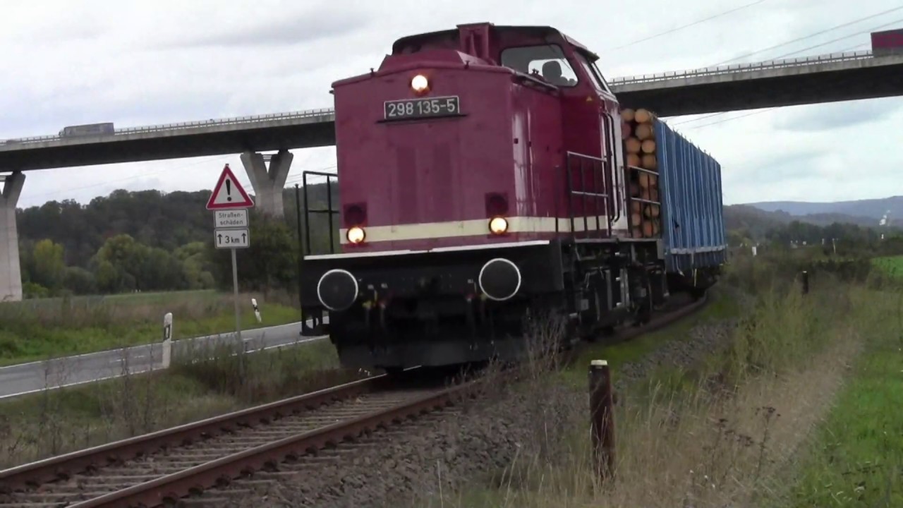 V 100 (Ost)  mit Holztransport in Rottleberode