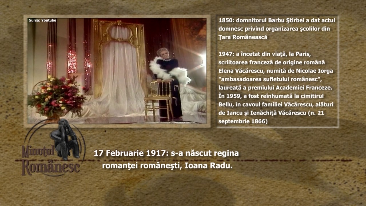 #MINUTUL ROM&Acirc;NESC // 17 februarie