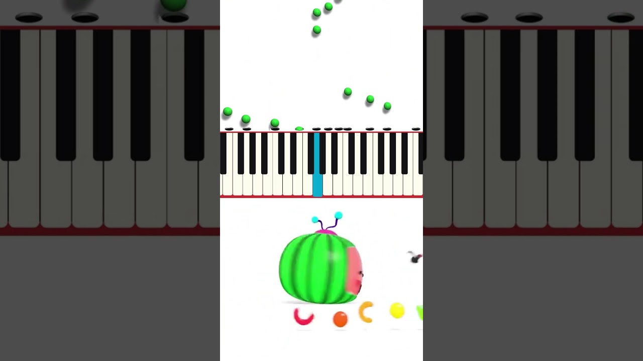 Piano hands! Learn the CoComelon intro! #CoComelon #Shorts #KidsCartoons