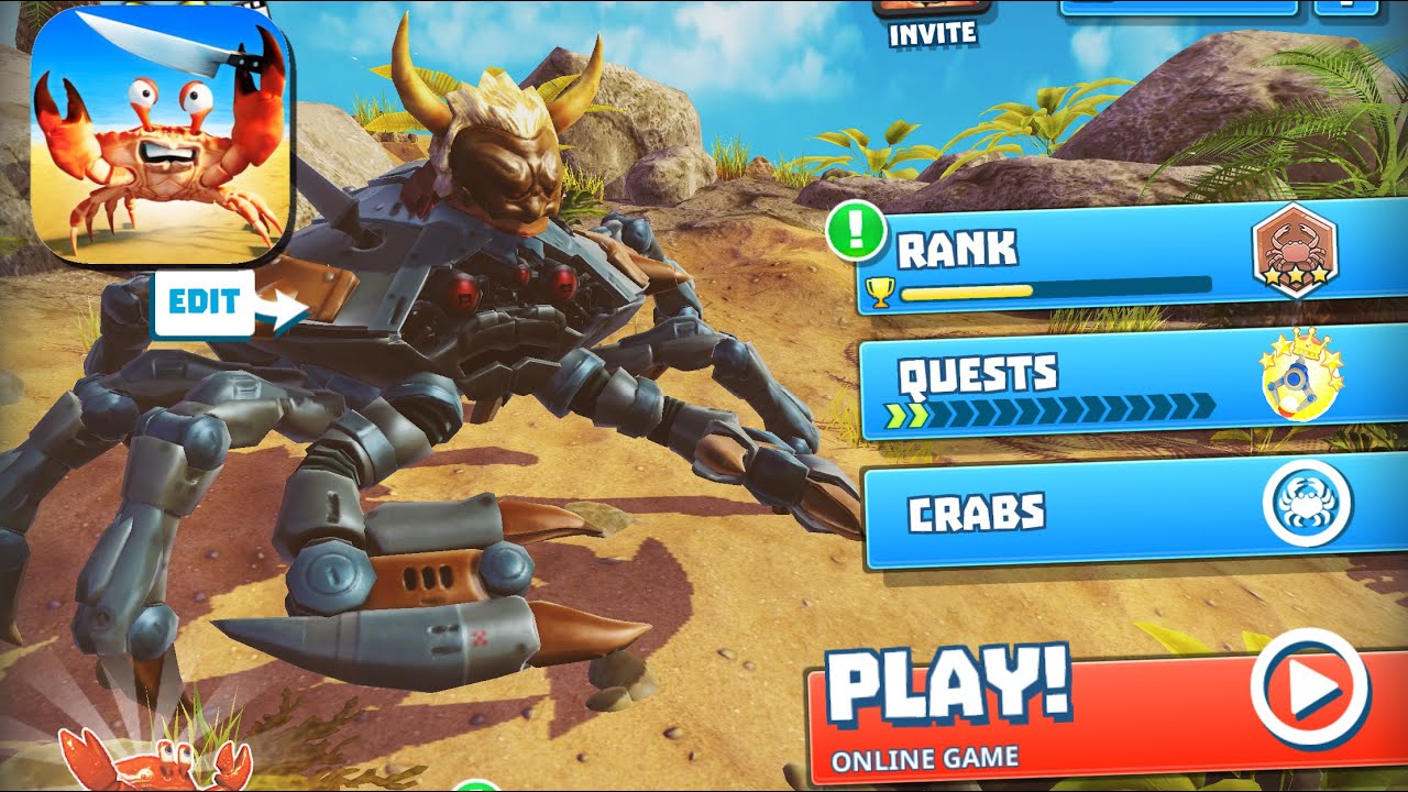 King of Crabs 🦀 Robot Crab Gameplay Legendary Crab