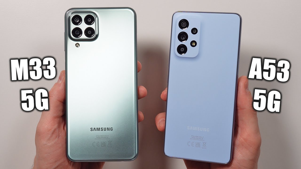 Samsung M33 5G vs A53 5G 🔥 Speed Test