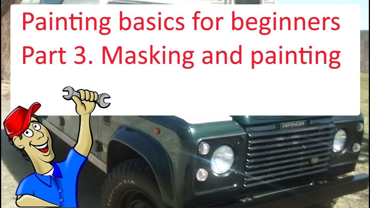 Painting Land Rover panels for beginners on a budget. Part 3