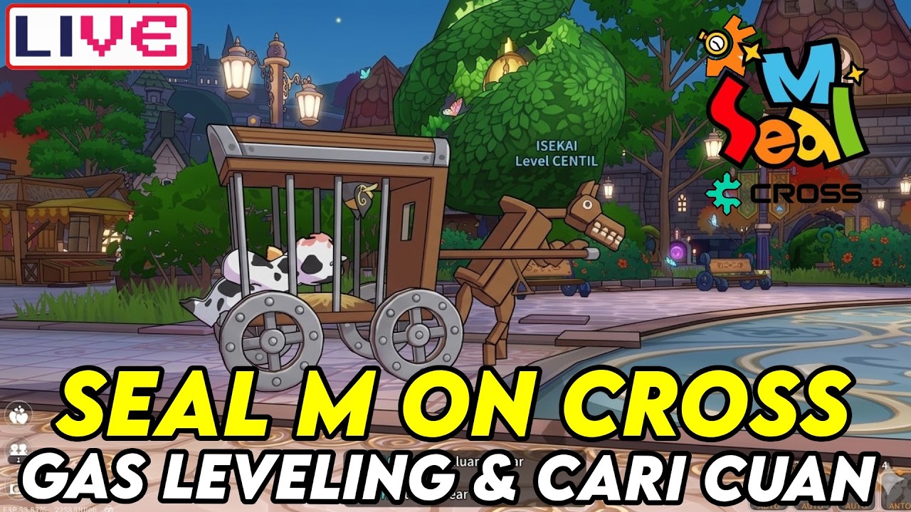 UDAH KELIHATAN POTENSI CUAN SEAL M ? UDAH LEVEL BERAPA GAES ? - SEAL M CROSS