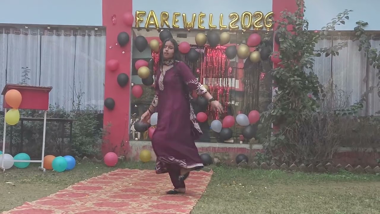 Tenu sararat karawa . Farewell 2026  dance .N S international school 🏫 CBSE