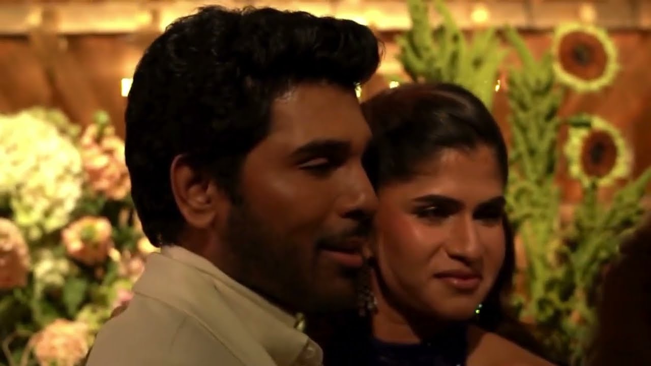 Предсвадебная вечеринка Аллу Сириш и Наяники в Хайдарабаде #allusirish #nayanika #alluarjun #toll...