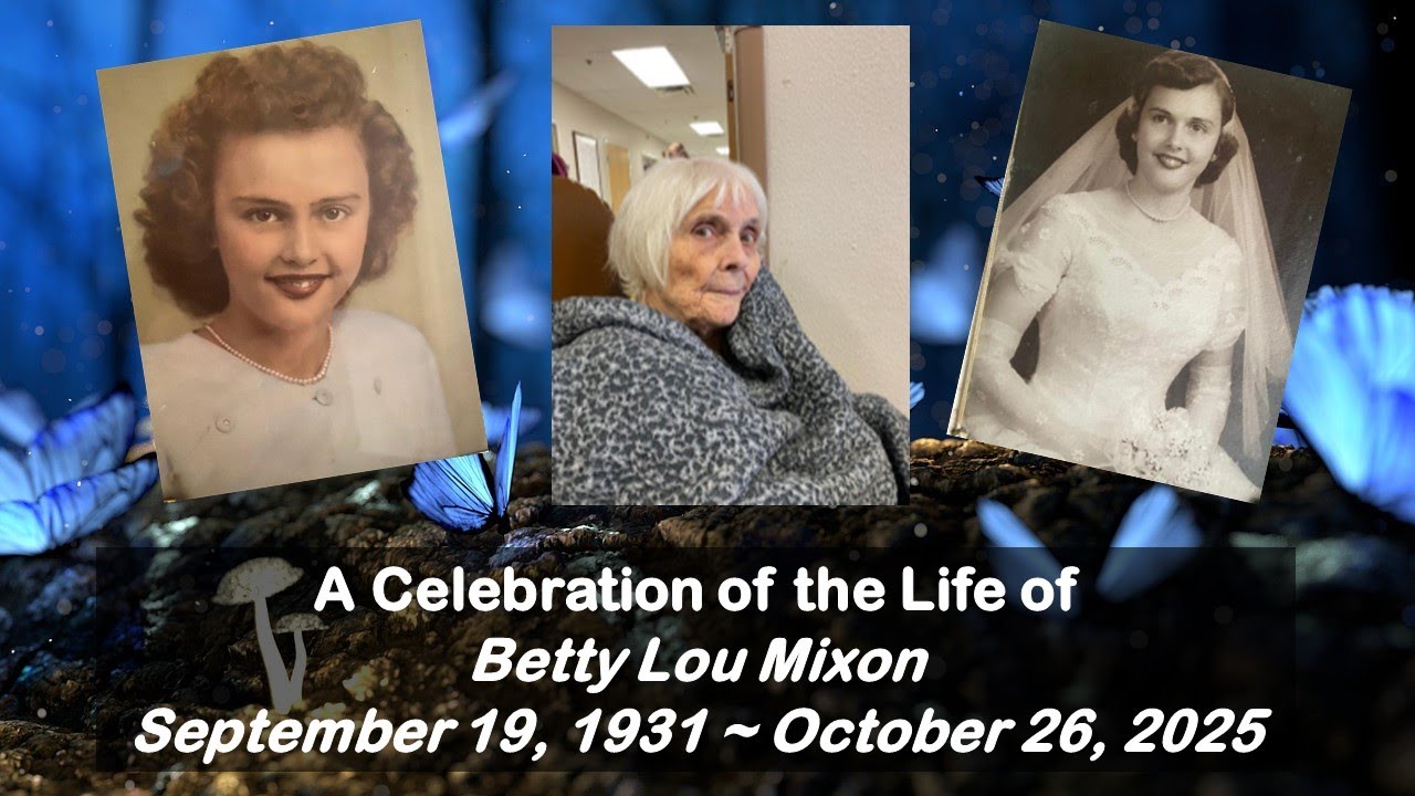 St. John's Livestream Service - Celebration of life : Betty Lou Mixion