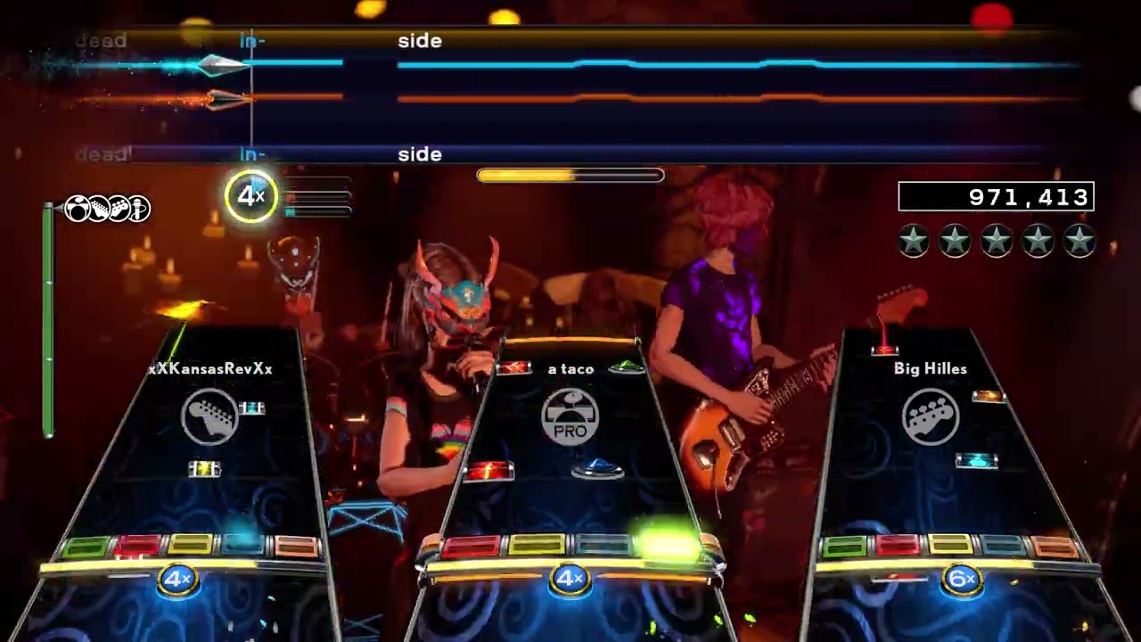 Dead Inside by Nita Strauss ft. David Draiman of DISTURBED - Full Band FC #3148
