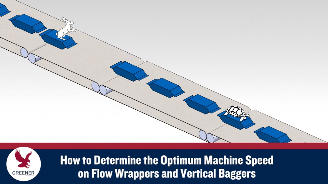 How to Determine the Optimum Machine Speed on Flow Wrappers and Vertical Baggers