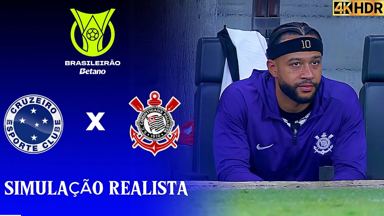 CRUZEIRO VS CORINTHIANS ULTRA REALISTA 4K | BRASILEIRÃO BETANO 2026 | EA Sports FC 26.