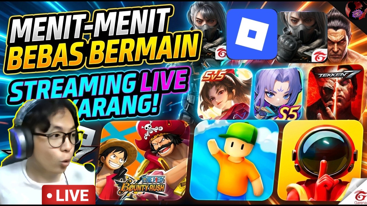 MISI MEMAINKAN 8 GAME DI LEP STREAMING LET'S GO!